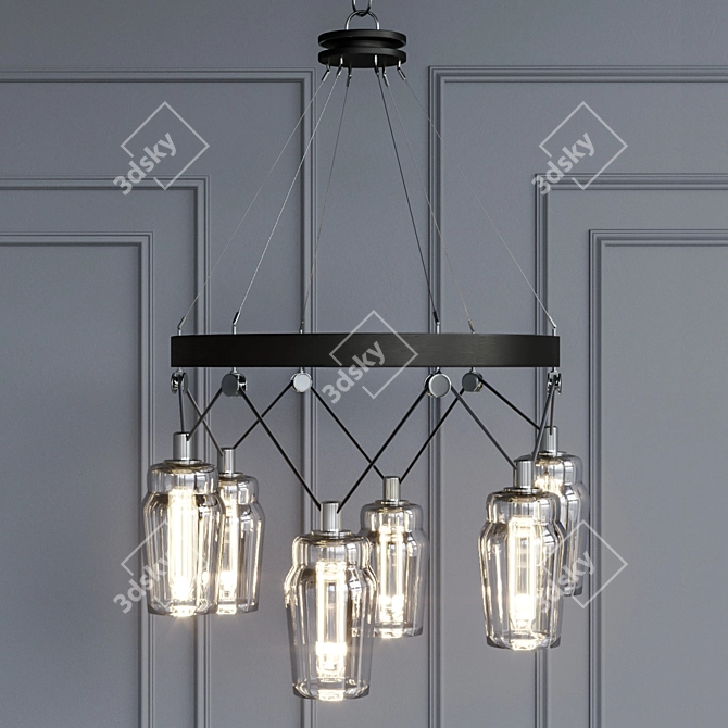 Troy Lighting Citizen F5996 Pendant 3D model image 1