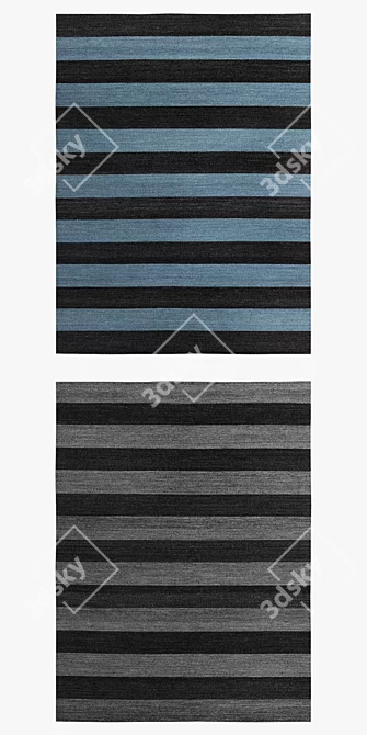 Fabula Living Iris Rugs - Stylish and Versatile 3D model image 2