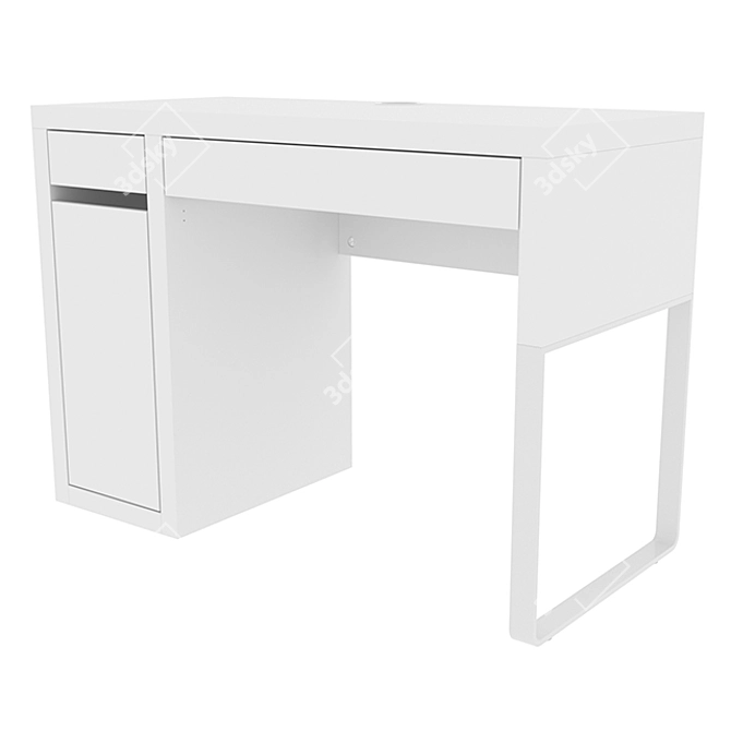 Mickey Writing Desk: Compact & Stylish 3D model image 2