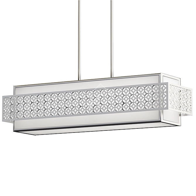 Elegant Linear Pendant: Kenney Feiss 3D model image 1