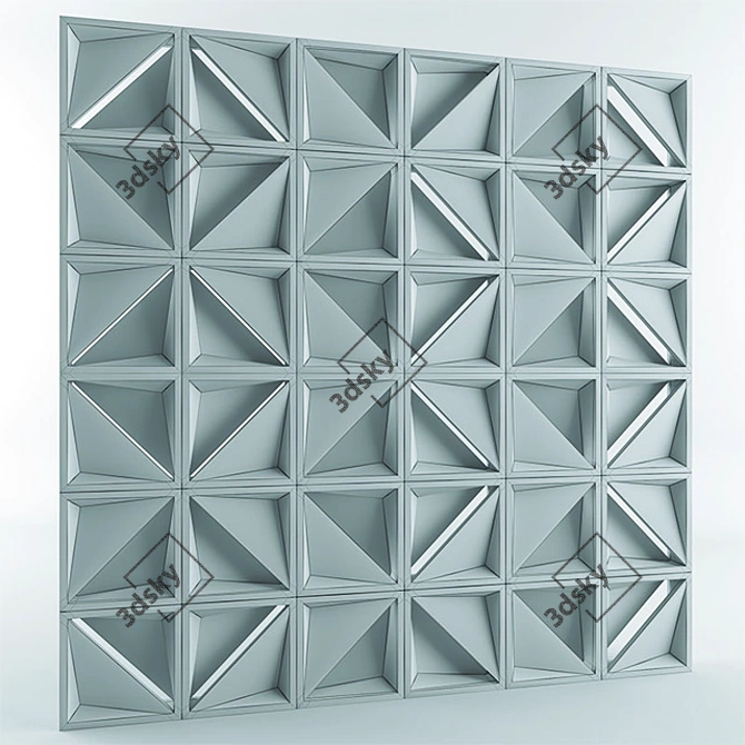 Cobogó Votú – Elegant Solarium 3D model image 2
