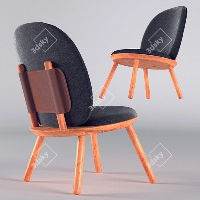 Multifunctional Ergonomic Chair 3D model image 1
