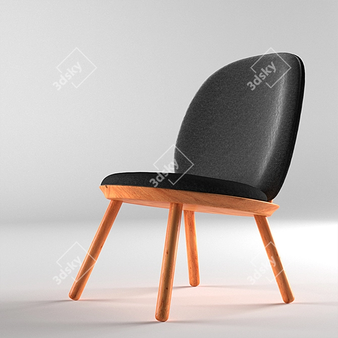 Multifunctional Ergonomic Chair 3D model image 2