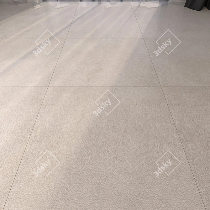 HD Marble Floor Tiles 3D model image 1