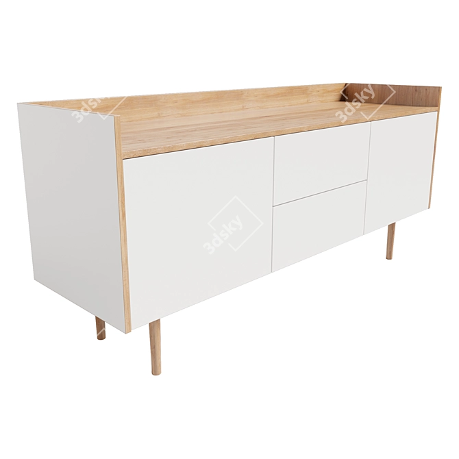 Modern Buffet - Realistic 3D Model 3D model image 1