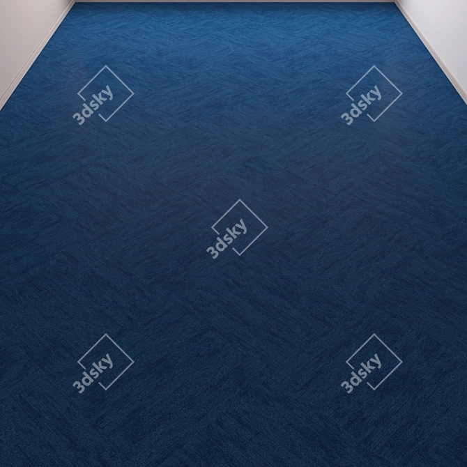 Premium Office Carpet - High-Quality Textures 3D model image 2