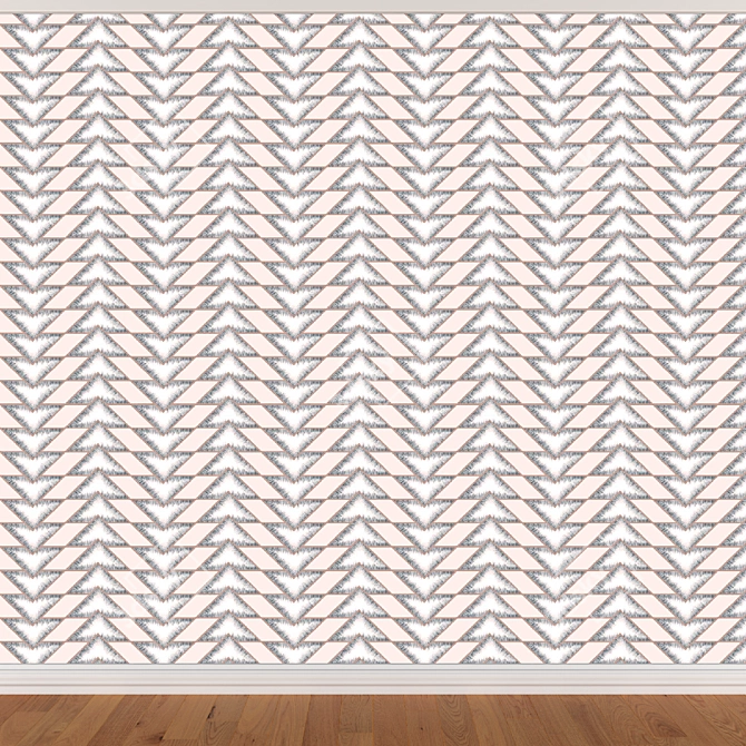 Seamless Wallpaper Textures Set 3D model image 2