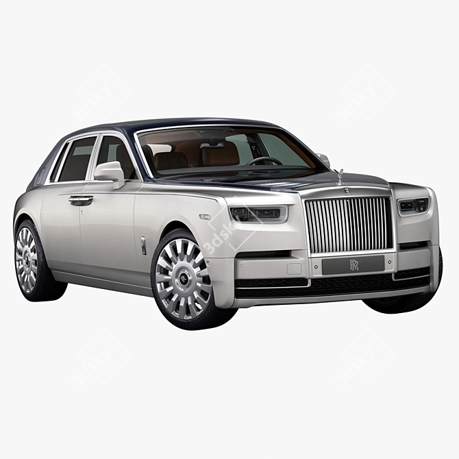 High-Detailed Rolls-Royce Phantom Model 3D model image 1