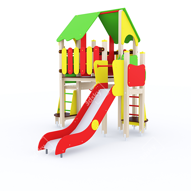 XIL 5114: Innovative Kids Playground 3D model image 1