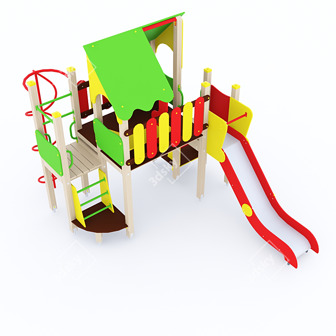 XIL 5114: Innovative Kids Playground 3D model image 2