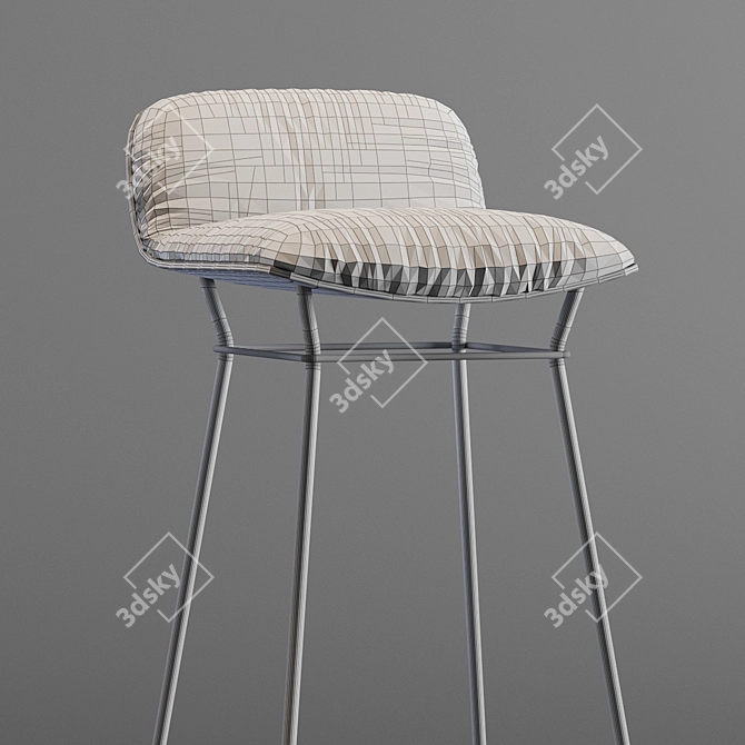 Elegant Freifrau Armchair-Garden Connections 3D model image 3