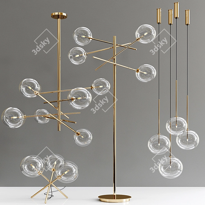 Bolle Gallotti Collection - 4 Sets 3D model image 1