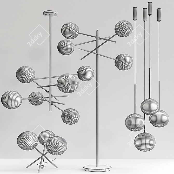 Bolle Gallotti Collection - 4 Sets 3D model image 2