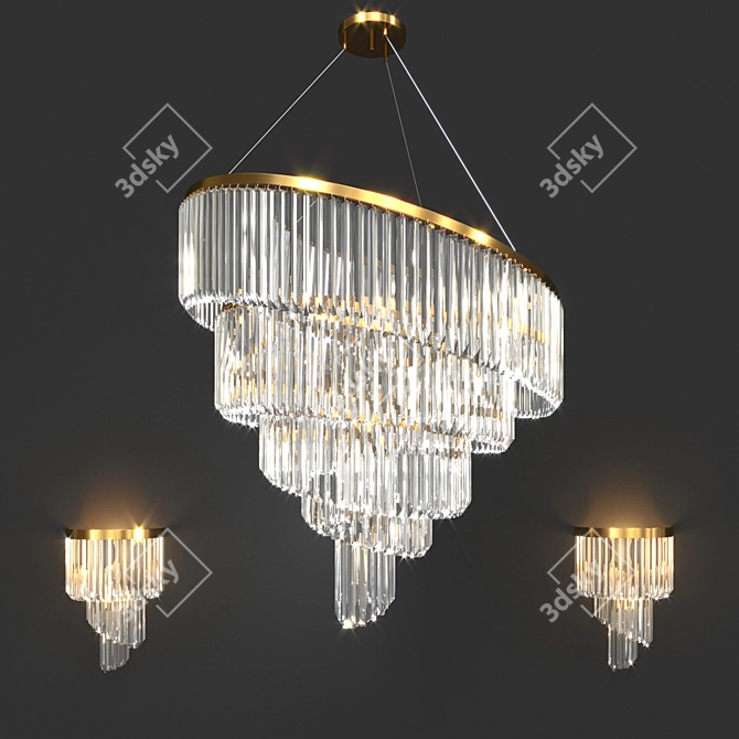 Luxury Illumination Fit for Royalty 3D model image 1