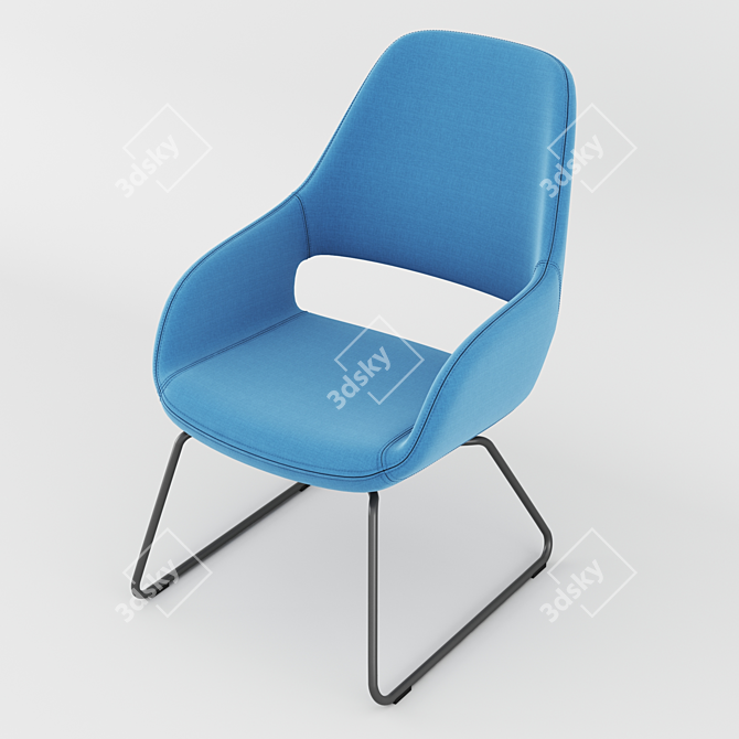 Babila Comfort 2749 - Stylish ArmChair 3D model image 1