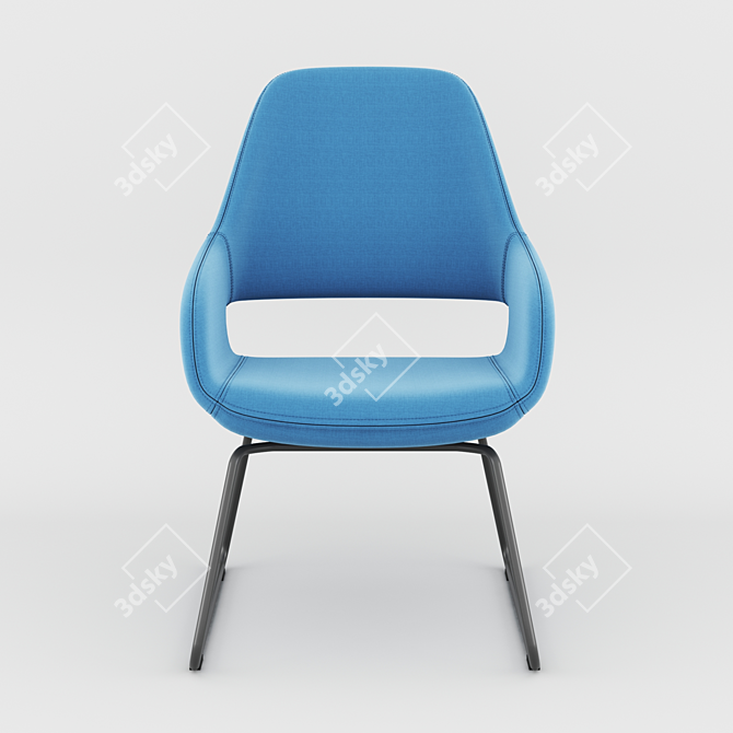 Babila Comfort 2749 - Stylish ArmChair 3D model image 2