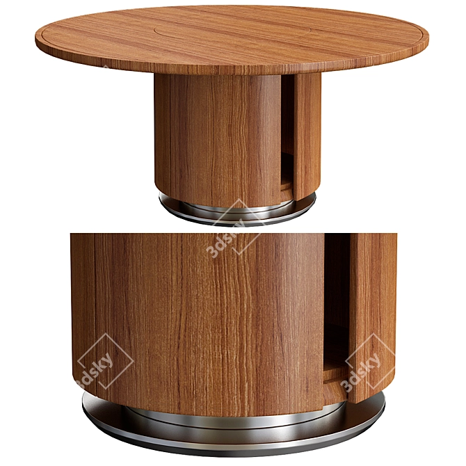 Annibale Colombo Classic Table 3D model image 1
