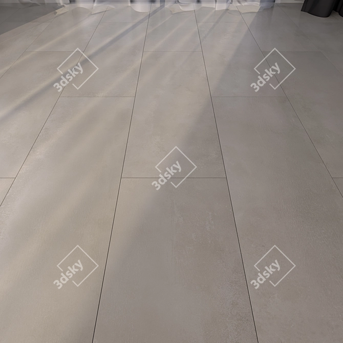 High-Definition Marble Floor for Stunning Interiors 3D model image 1