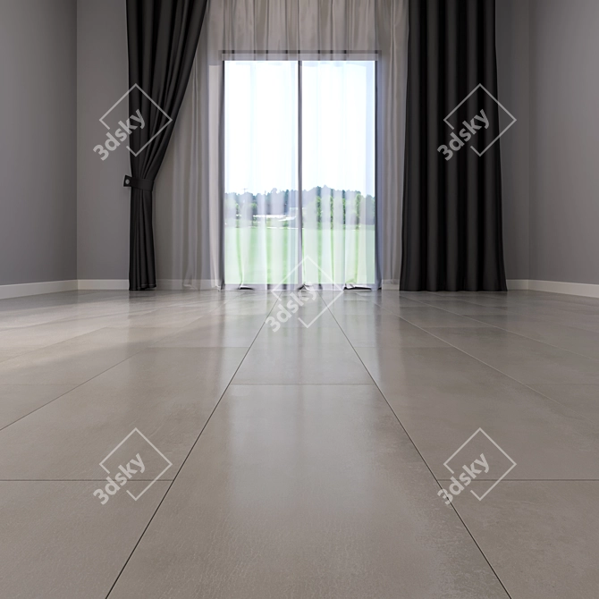 High-Definition Marble Floor for Stunning Interiors 3D model image 2