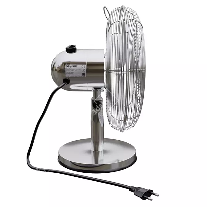 Sencor 3040SL: Powerful Desktop Fan 3D model image 2