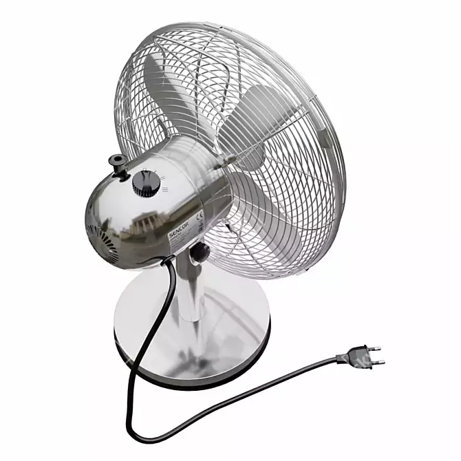 Sencor 3040SL: Powerful Desktop Fan 3D model image 3