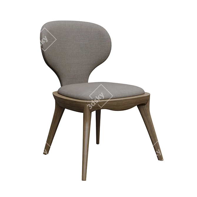 Elegant Clelia Chair: Modern Design 3D model image 1