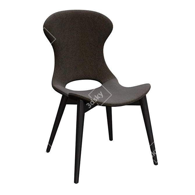 Marzia Seven Sedie Chair: Modern Elegance 3D model image 1