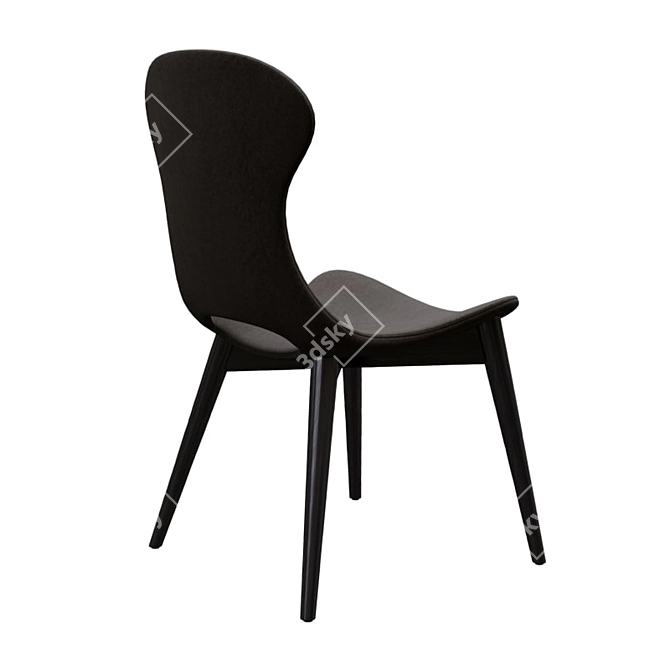 Marzia Seven Sedie Chair: Modern Elegance 3D model image 2