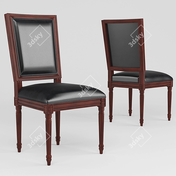 Modern Dining Chair 2013 3D model image 1