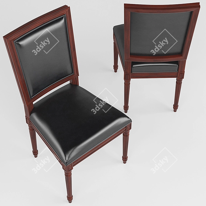 Modern Dining Chair 2013 3D model image 2