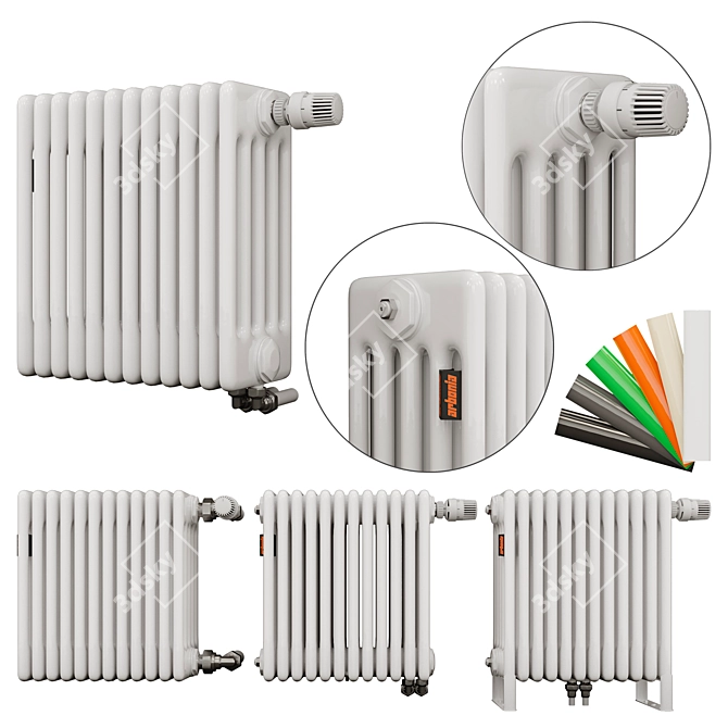 Arbonia Radiators: Efficient Heating Solution 3D model image 1