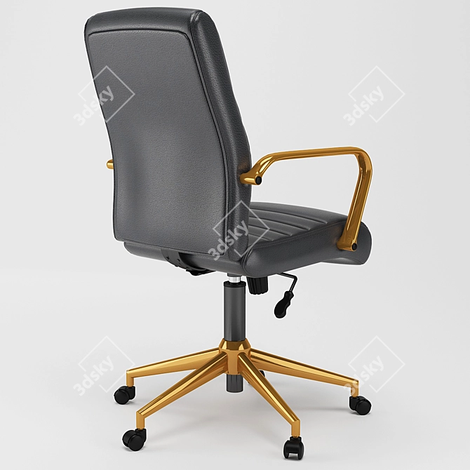 ErgoMesh Office Chair 3D model image 2