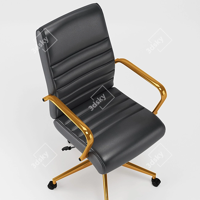 ErgoMesh Office Chair 3D model image 3