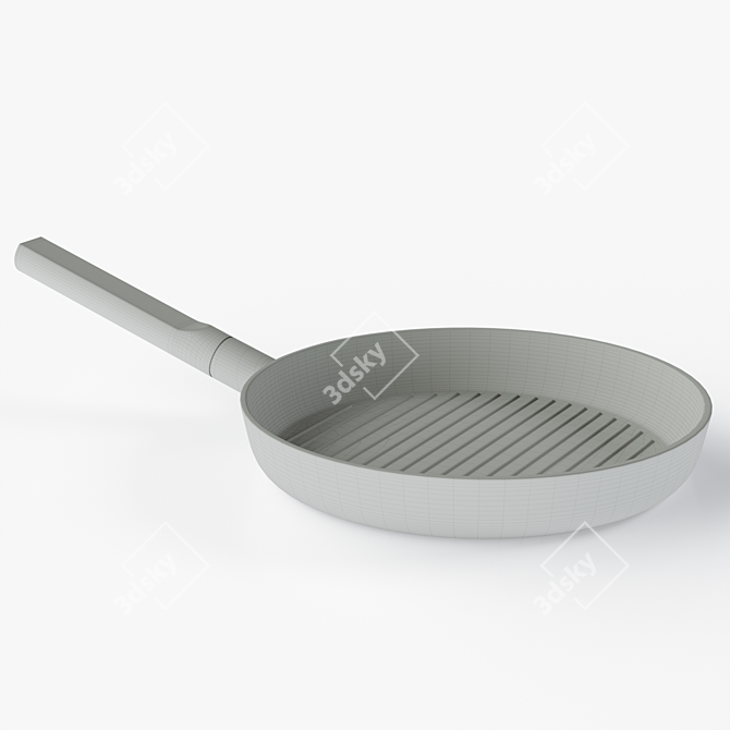 EvaSolo Grill Pan: Simply Perfect! 3D model image 3