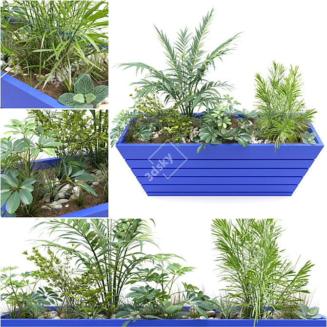 JC Plant 3: Space-Saving Planter Solution 3D model image 1