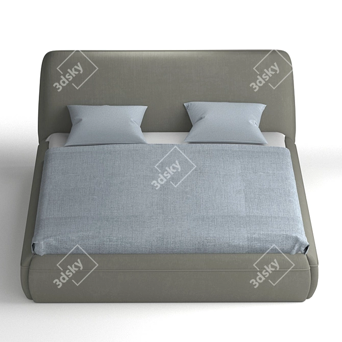 Luxury Maranello Bed Signal 3D model image 2