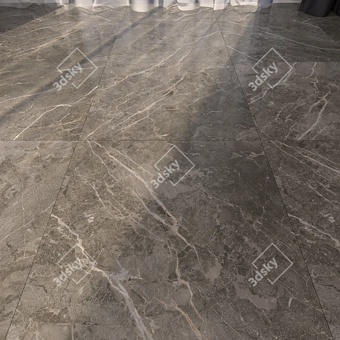 Luxury Marble Floor: HD Textured, Multiple Sub-Objects 3D model image 1