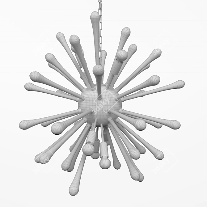 Astro Suspension Light - Stylish and Functional 3D model image 3