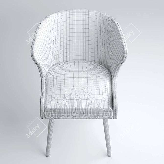 ErgoFit Relax Chair 3D model image 3