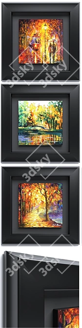 Autumn Splendor Frame Set 3D model image 2