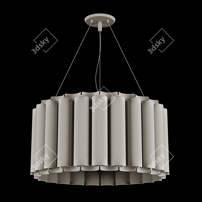 Luxury Gold Chandelier by Brabbu 3D model image 3