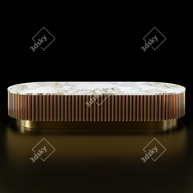 Modern Coco Coffee Table 3D model image 1
