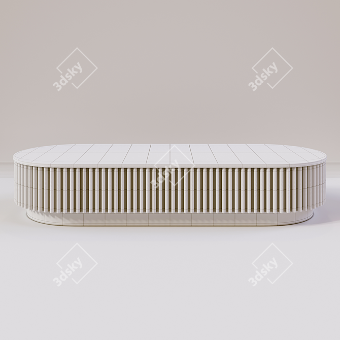 Modern Coco Coffee Table 3D model image 3