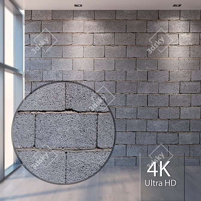 Seamless 4K Texture Set 3D model image 1