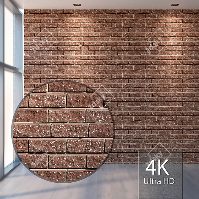Seamless Stone Texture - 4K 3D model image 1