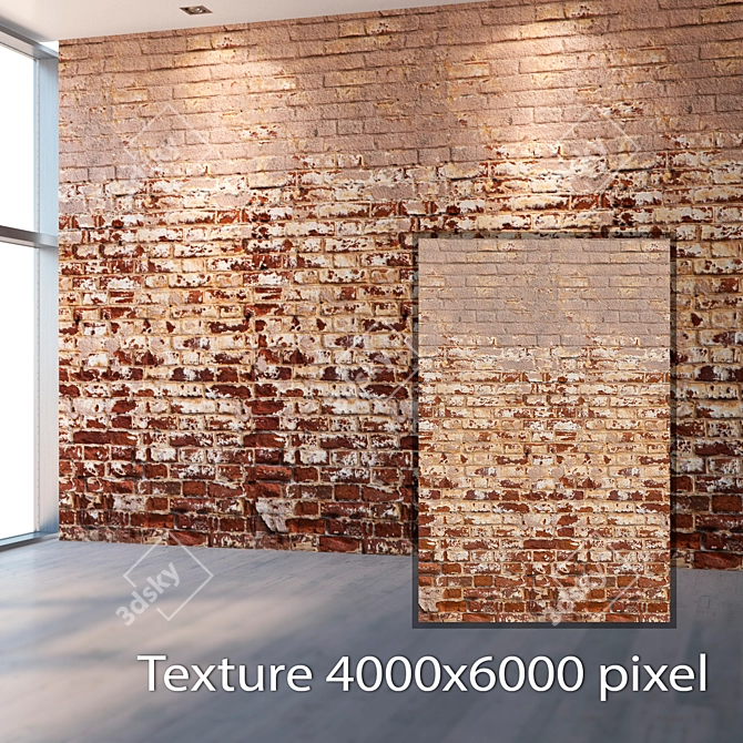 Seamless Brick Texture Pack 3D model image 2