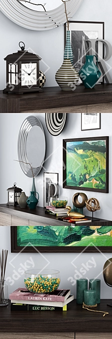 Contemporary Picasso Sideboard - Riflessi 3D model image 2