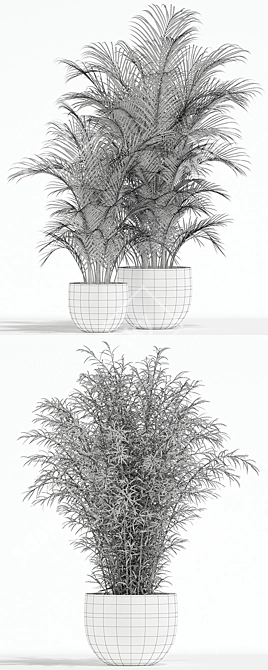 Botanical Bliss: 136 Exquisite Plants 3D model image 3