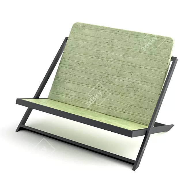 Sondag Double Relax Chair: Ultimate Comfort and Style 3D model image 1