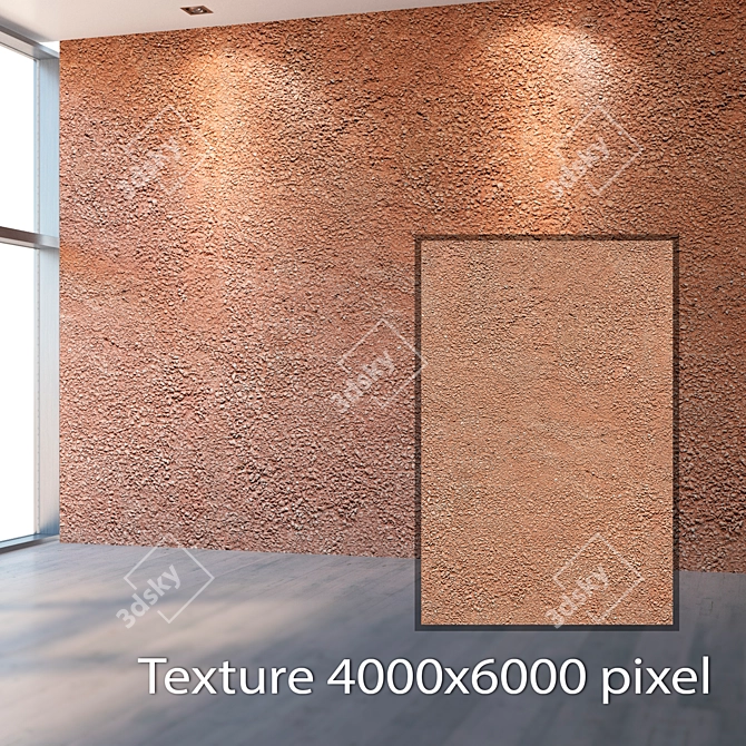 Seamless Stone Texture 3D model image 2